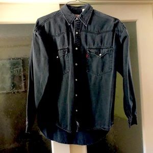 Vintage Levi’s Strauss & Co Long Sleeve Pearl Snap Western Shirt